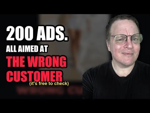 This Brand Runs 200 Ads at the Wrong Customer